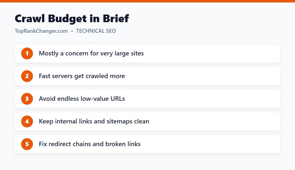 Crawl Budget in Brief