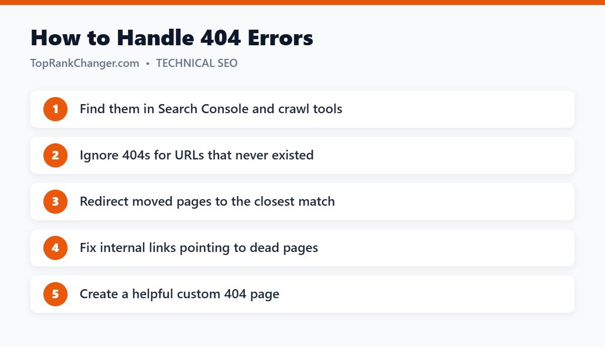 How to Handle 404 Errors