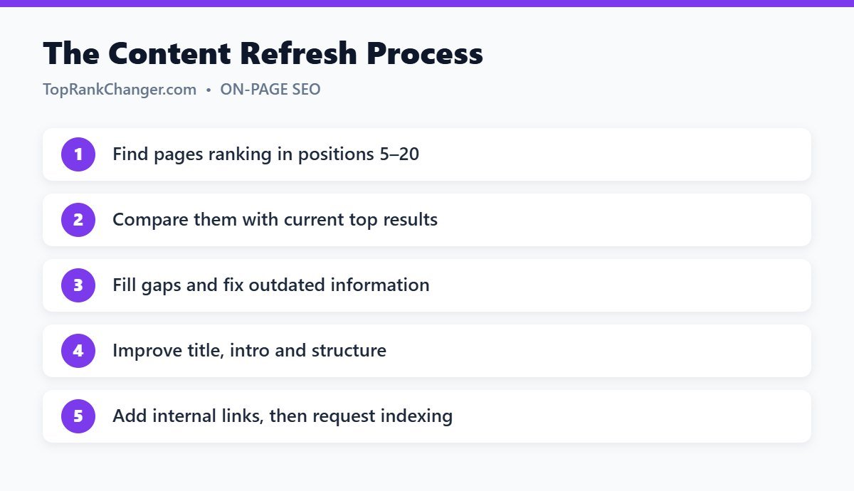 The Content Refresh Process
